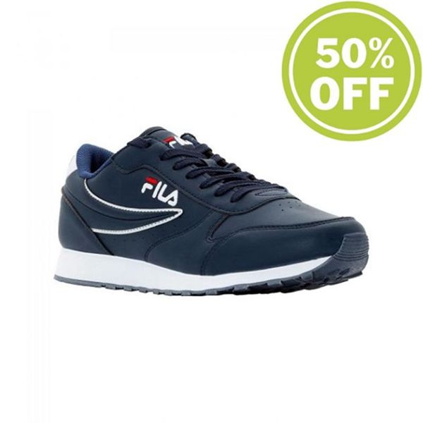 Fila Tenisky Panske Modre - Orbit Low Low-Cut Vypredaj - Slovakia 02371-UYLC